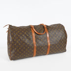 Louis Vuitton Keepall 60 M41422 Monogram Brown Duffel Bag Vintage 08E033410002
