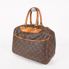 LOUIS VUITTON Deauville Handbag M47270 Monogram canvas Brown 06E092860019