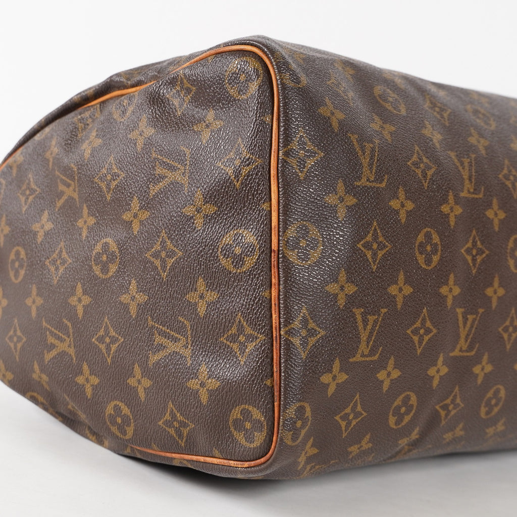 Authentic Louis Vuitton Monogram Speedy 40 Hand Boston Bag M41522 03E125830011