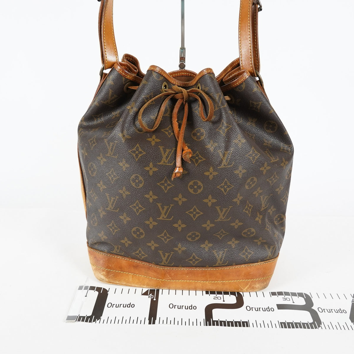 Louis Vuitton Noe M42224 Monogram Canvas Drawstring Shoulder Bag 09M404532008