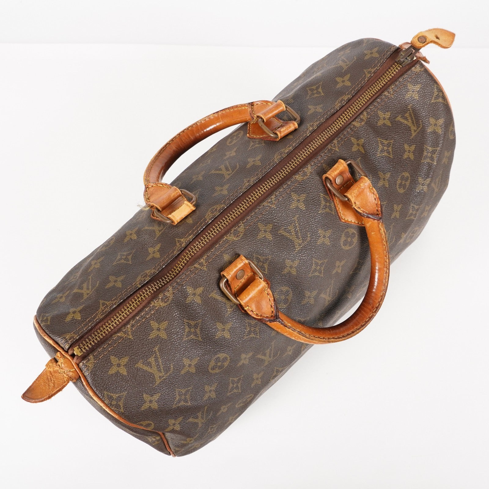 Authentic Louis Vuitton Monogram Speedy 40 Hand M41522 Boston Bag 06E063630013