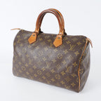 Authentic Louis Vuitton Monogram Speedy 30 M41526 Handbag vintage 03A495033627