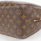 LOUIS VUITTON Deauville Handbag M47270 Monogram canvas Brown 06E102420010