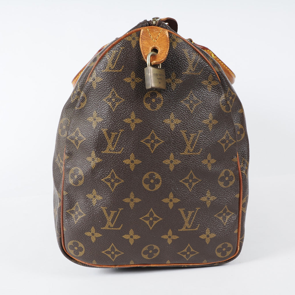 Authentic Louis Vuitton Monogram Speedy 40 Hand Boston Bag M41522 03A435834427