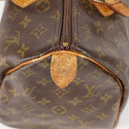 Authentic Louis Vuitton Monogram Speedy 30 M41526 Handbag vintage 01E134950005
