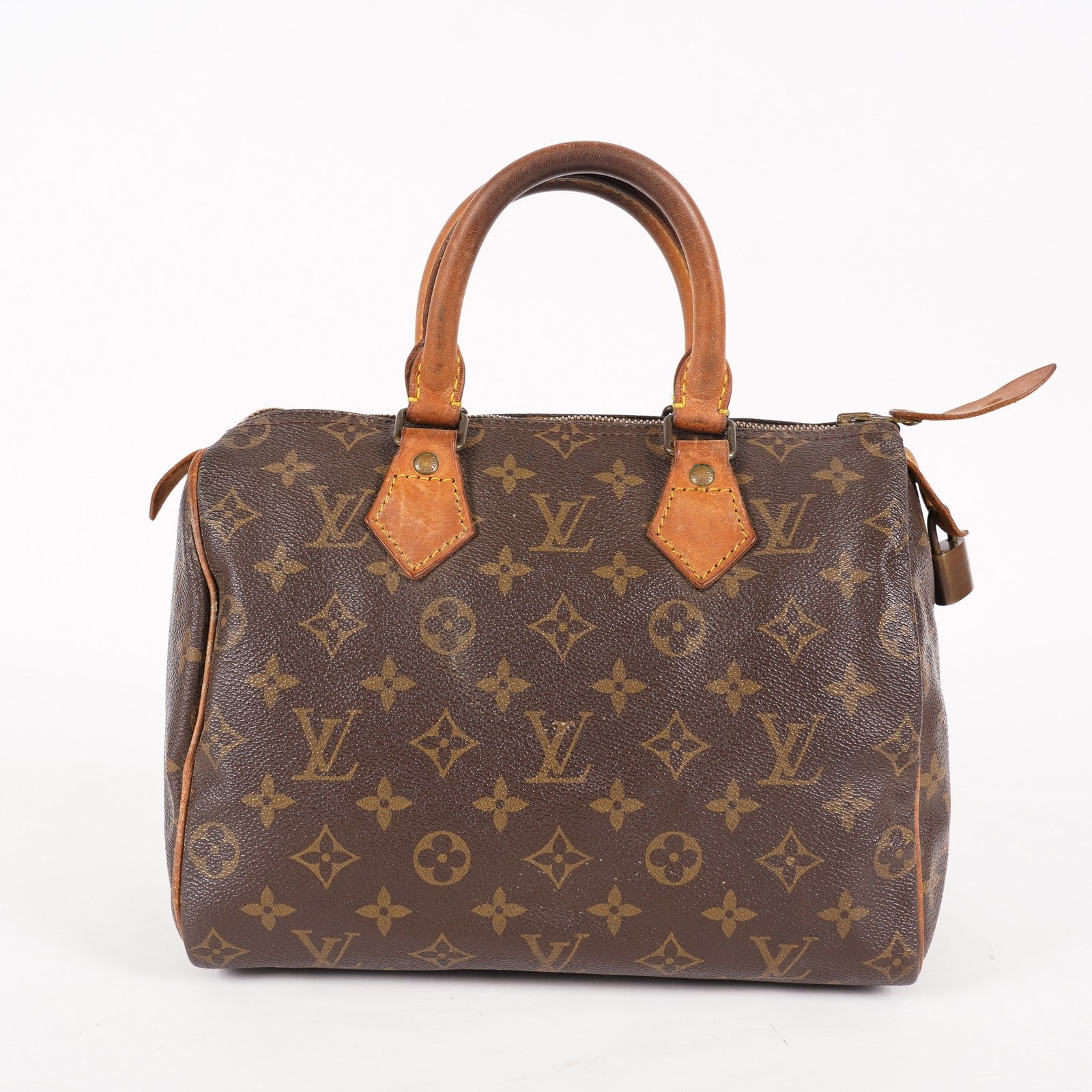 Authentic Louis Vuitton Monogram Speedy 25 Handbag vintage M41528 06E055060021