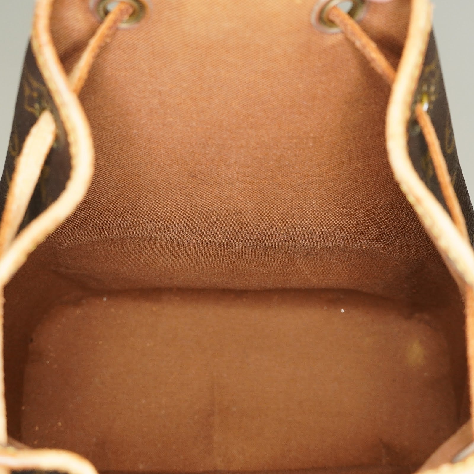 Louis Vuitton Montsouris MM Monogram Canvas Backpack Brown M51136 08E214070010