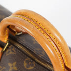 Louis Vuitton Speedy 35 M41107 Monogram Brown Hand Bag Used Vintage 07E076710016