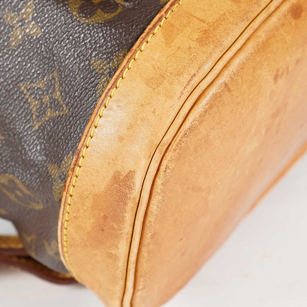 Louis Vuitton Montsouris MM Monogram Canvas Backpack Brown M51136 08E214070010