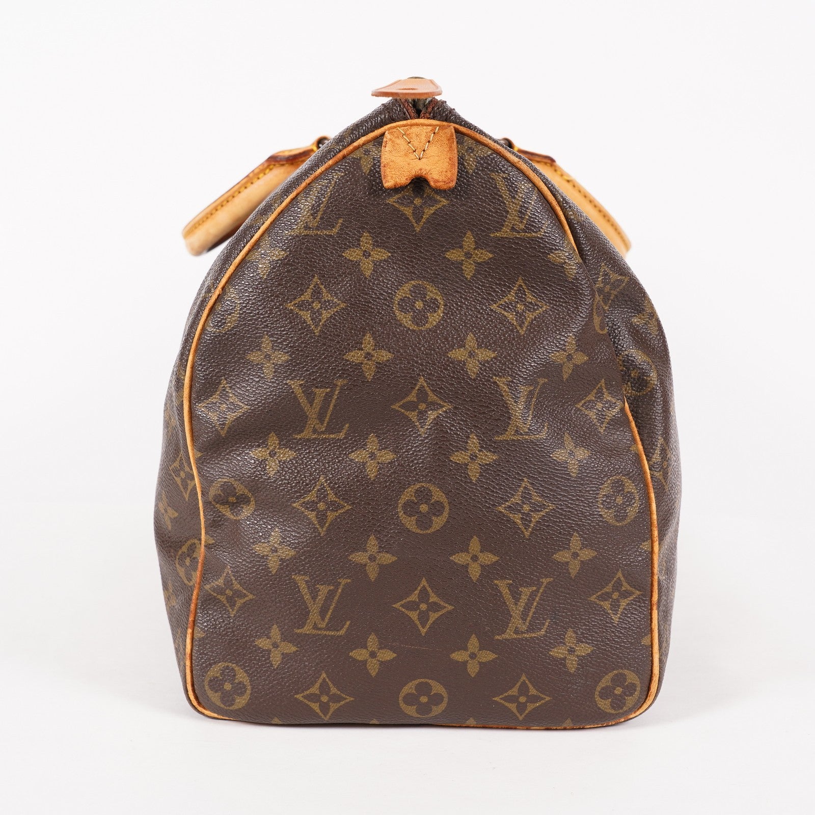 Louis Vuitton Monogram Speedy 40 M41522 Boston Hand Bag Brown Used 07E364180002