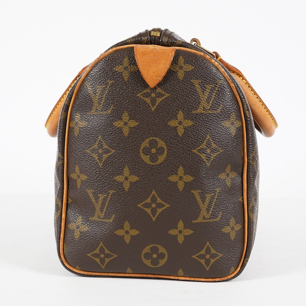 Louis Vuitton Speedy 25 M41528 Monogram Canvas Brown Hand Bag Used 08A388351215