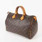 Authentic Louis Vuitton Monogram Speedy 35 M41524 Handbag 03A096063206