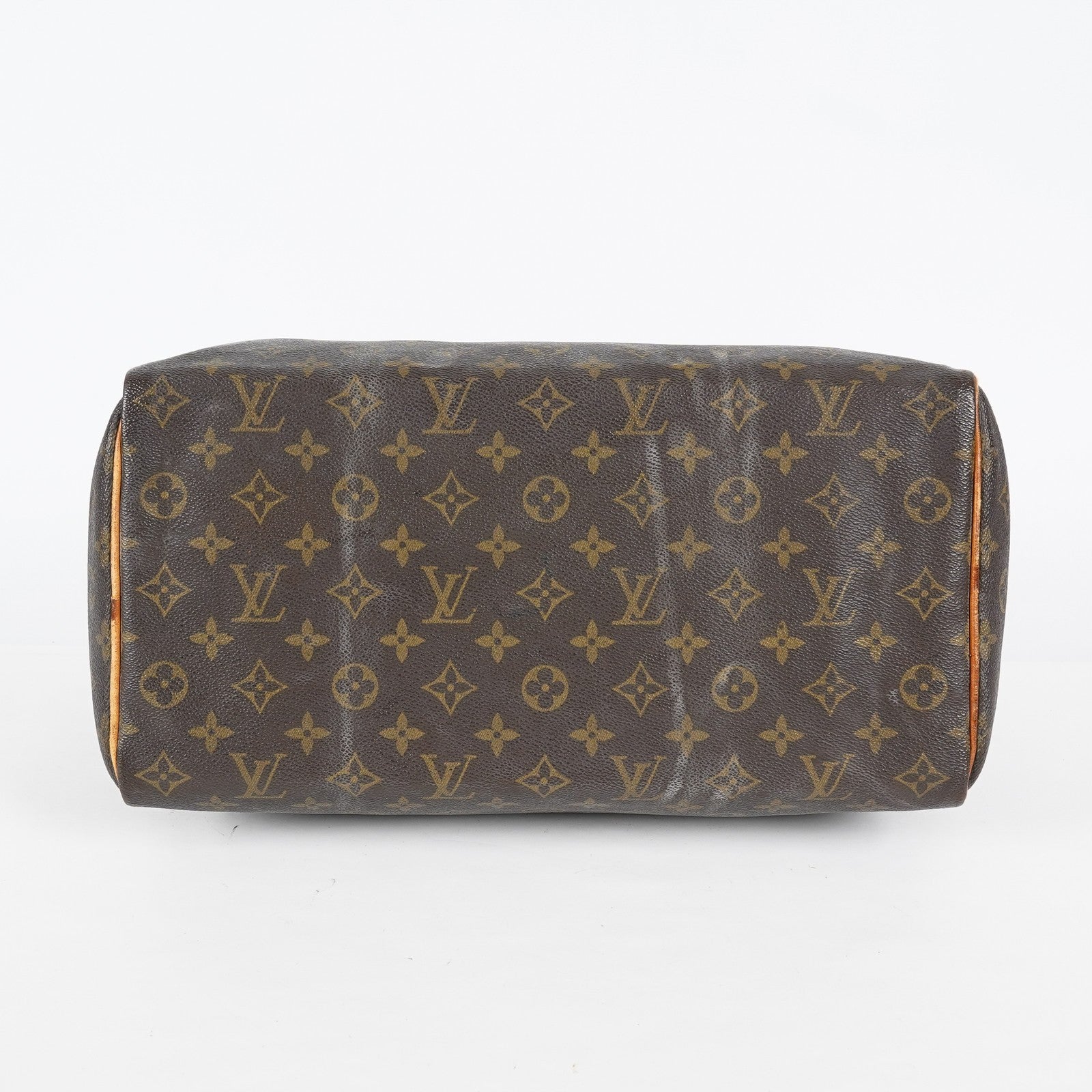 Louis Vuitton Speedy 35 Monogram Canvas Brown Handbag M41524 Used 08A154118403