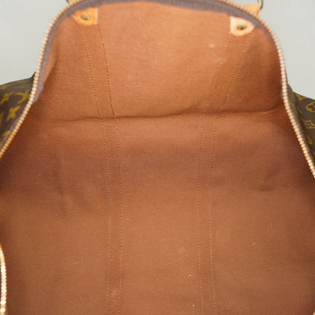 Authentic Louis Vuitton Monogram Keepall 55 Travel Bag M41424 02A194232811