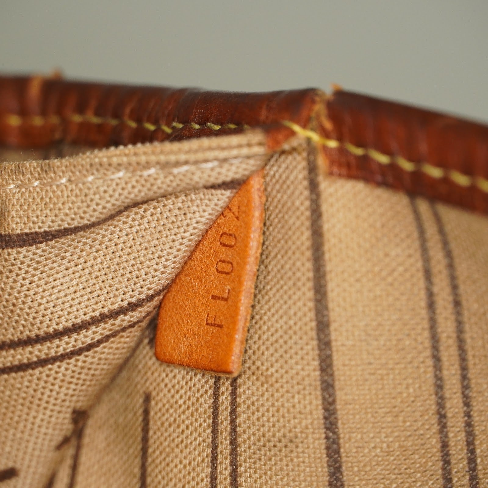 Louis Vuitton Neverfull GM M40157 Monogram Brown Canvas Tote Bag 08E274180010