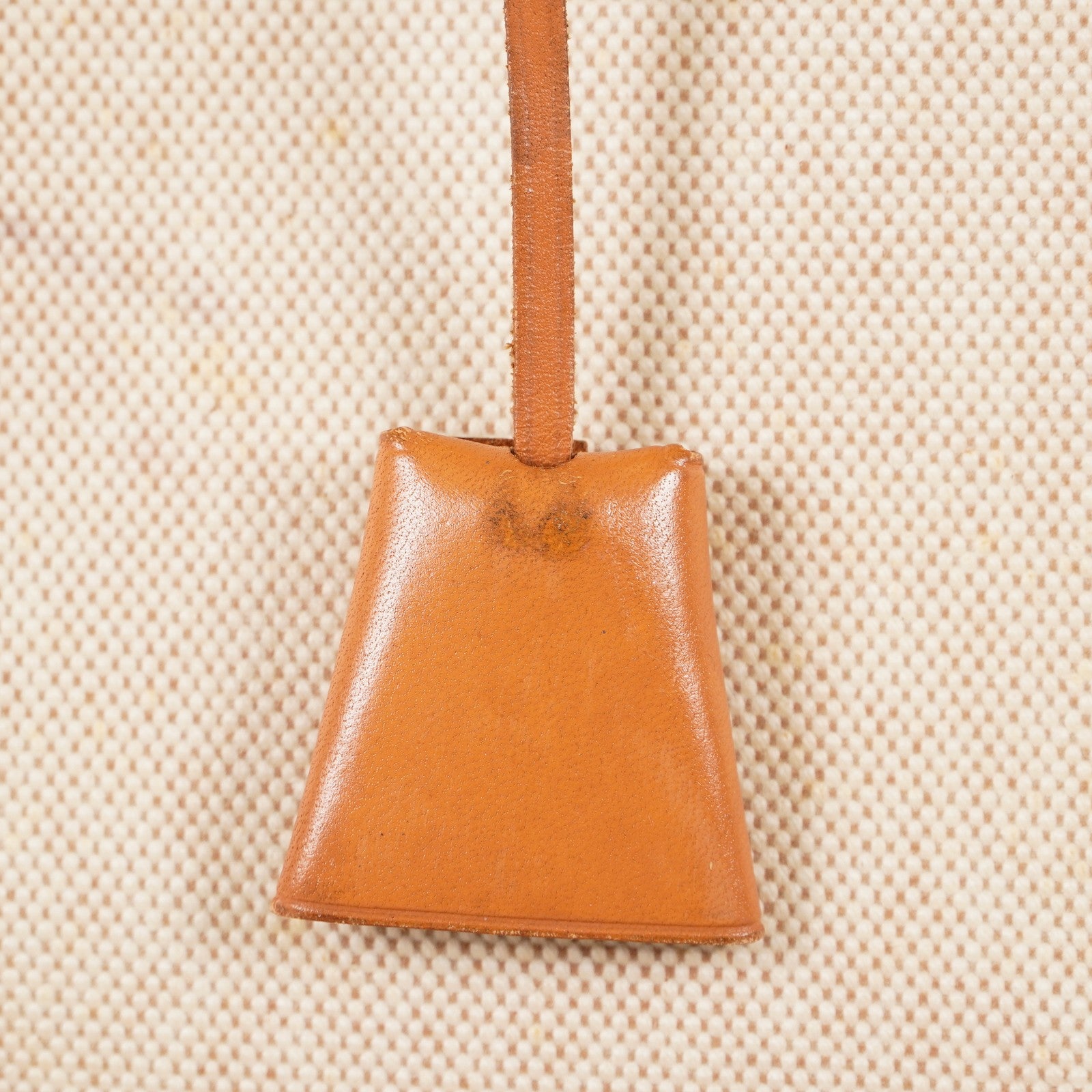 Auth HERMES Bag 2 in 1 Beige Canvas and Leather Backpack Hand Bag 05E533520016