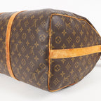 LOUIS VUITTON Keepall 50 Monogram Boston Bag Brown vintage M41426 06E133300010