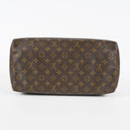 Louis Vuitton Speedy 35 M41524 Monogram Canvas Hand Bag Brown Used 07E103850017
