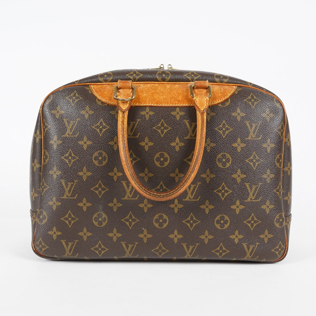 Louis Vuitton Deauville Monogram Canvas Brown Handbag M47270 07E042860029