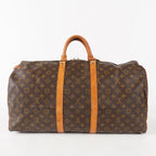 Authentic Louis Vuitton Monogram Keepall 55 Travel Bag M41424 03E285830011