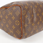 Authentic Louis Vuitton Monogram Speedy 25 Handbag vintage M41528 05E105280029