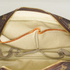 LOUIS VUITTON Deauville Handbag M47270 Monogram canvas Brown 06E022640012