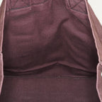 Hermes Fourre-Tout GM Bordeaux Black Canvas Tote Bag Handbag Used 08E06825008