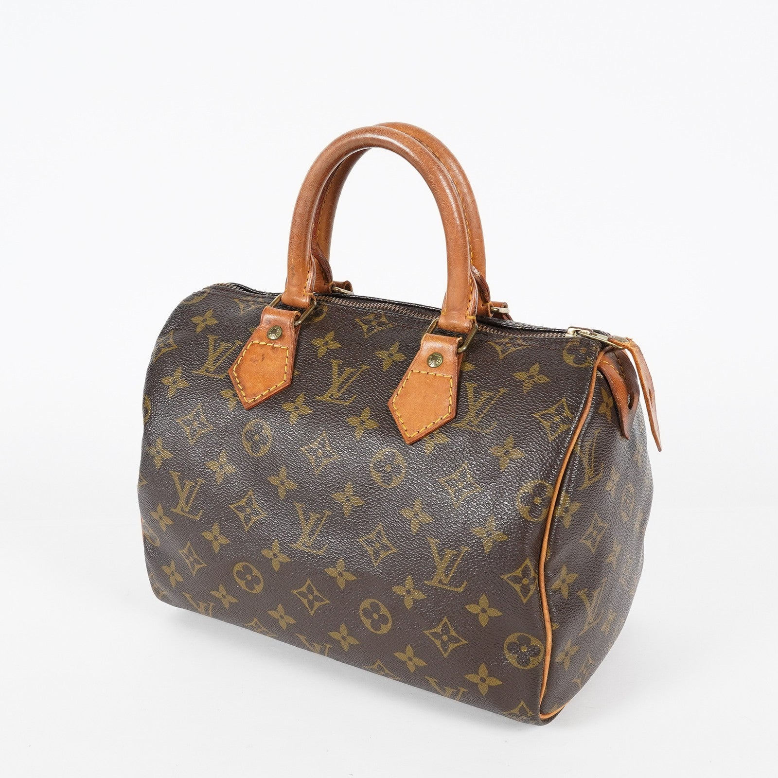 Louis Vuitton Speedy 25 M41528 Brown Monogram Canvas Handbag Used 07A196520831