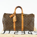 LOUIS VUITTON Keepall 45 M41428 Monogram Boston Bag Brown vintage 03T094500006
