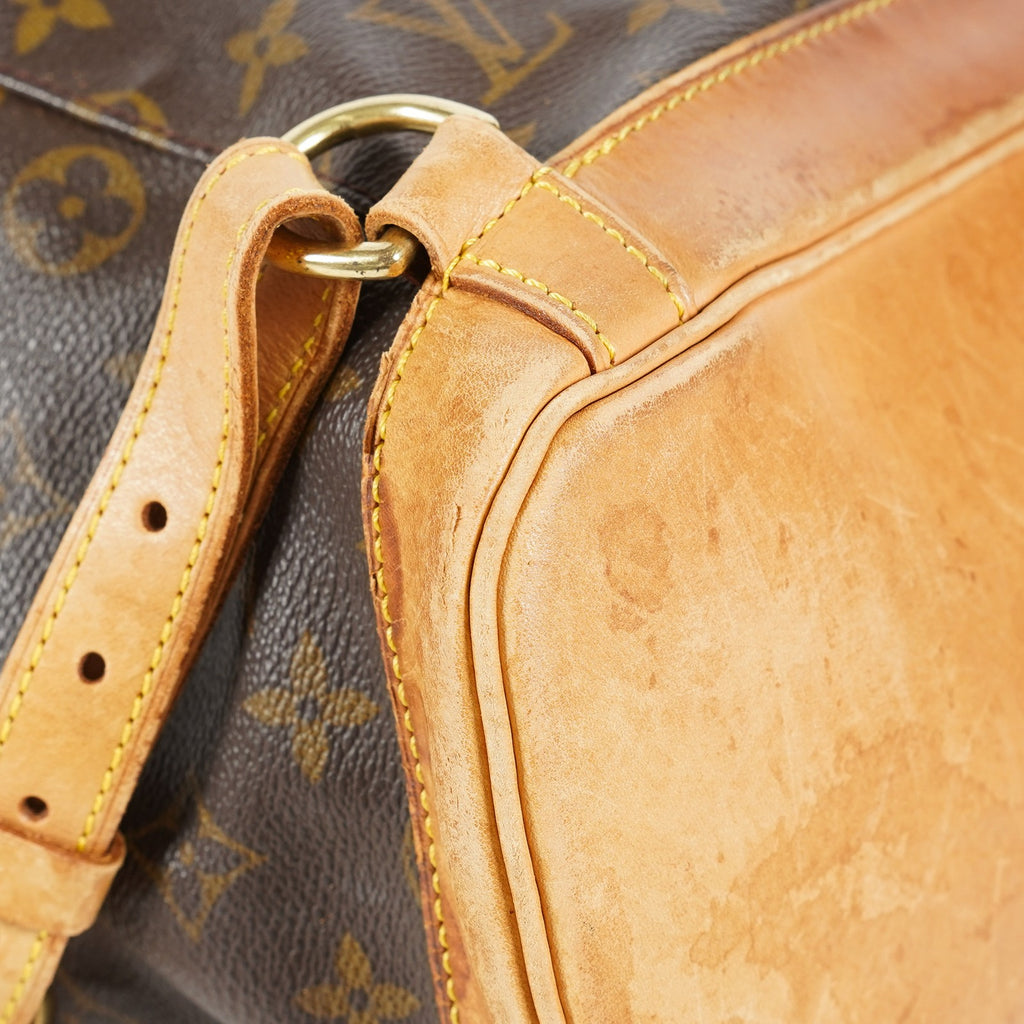 Louis Vuitton Montsouris GM M51135 Monogram Canvas Brown Backpack 09M434192108