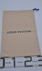 Louis Vuitton Dust Bag Storage Pouch Drawstring Cream Logo Authentic 30x40