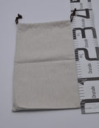 Hermes Dust Bag Storage Pouch Drawstring Beige Logo Authentic 28x38