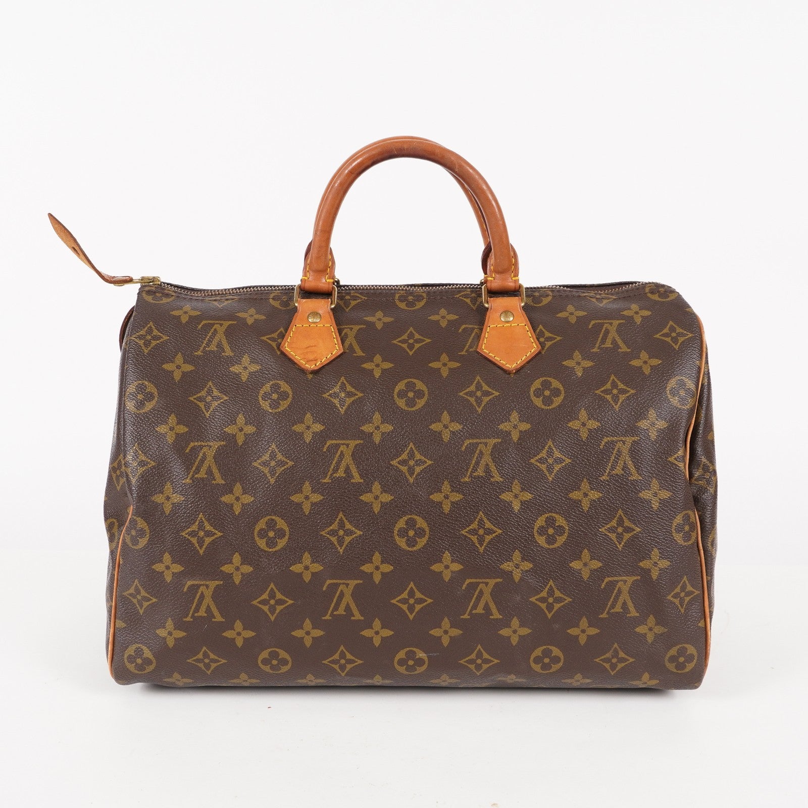 Authentic Louis Vuitton Monogram Speedy 35 M41524 Handbag used 06E465948803
