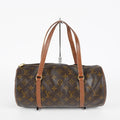 Louis Vuitton Papillon 26 Monogram Canvas Barrel Bag Brown M51385 07A202688424
