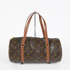 Louis Vuitton Papillon 26 Monogram Canvas Barrel Bag Brown M51385 07A202688424