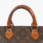 Louis Vuitton Speedy 35 M41524 Monogram Canvas Hand Bag Brown Used 07E103850017