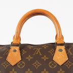 Authentic Louis Vuitton Monogram Speedy 40 Hand Boston Bag M41522 02E356160018