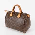 Authentic Louis Vuitton Monogram Speedy 30  Handbag M41526 vintage 05E309020016