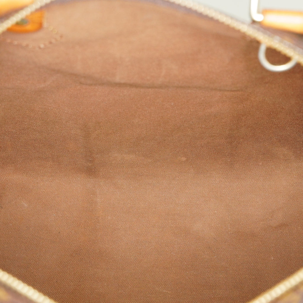 Louis Vuitton Monogram Speedy 30 Handbag Boston Bag M41526 Brown 07E045170010