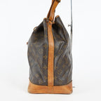 Louis Vuitton Noe M42224 Monogram Canvas Drawstring Shoulder Bag 09M404532008