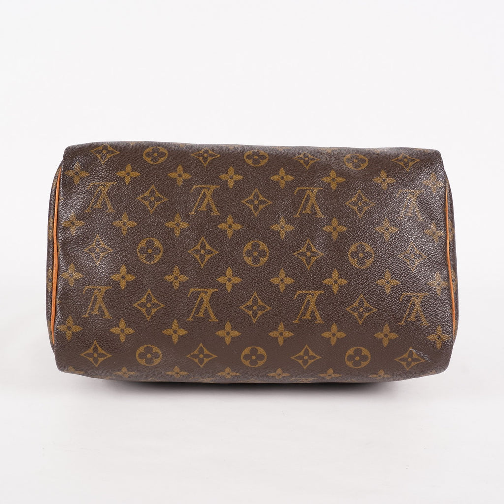 Authentic Louis Vuitton Monogram Speedy 30 M41526 Handbag vintage 06E116490029
