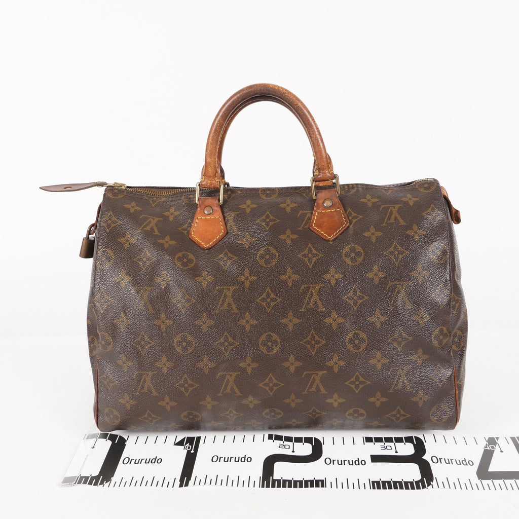 Authentic Louis Vuitton Monogram Speedy 35 Handbag vintage M41524 06E435060012