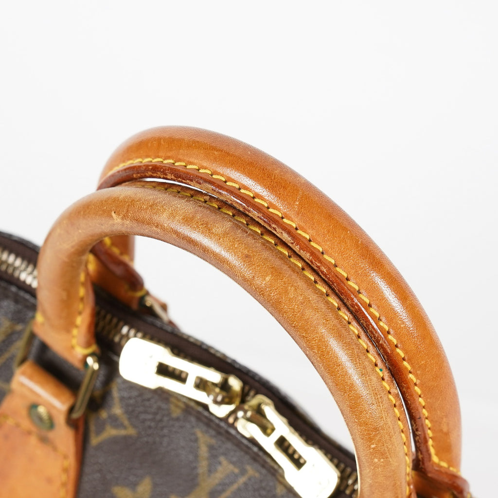 Louis Vuitton Alma PM M51130 Monogram Canvas Brown Bag Used Vintage 08A103088803