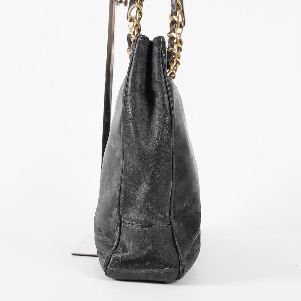 CHANEL vintage CC CC Mark Double Chain Bag Big Coco Shoulder Bag 03E565280011