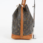 Louis Vuitton Noe GM M42224 Monogram Canvas Brown Used Bucket Bag 08A094576003