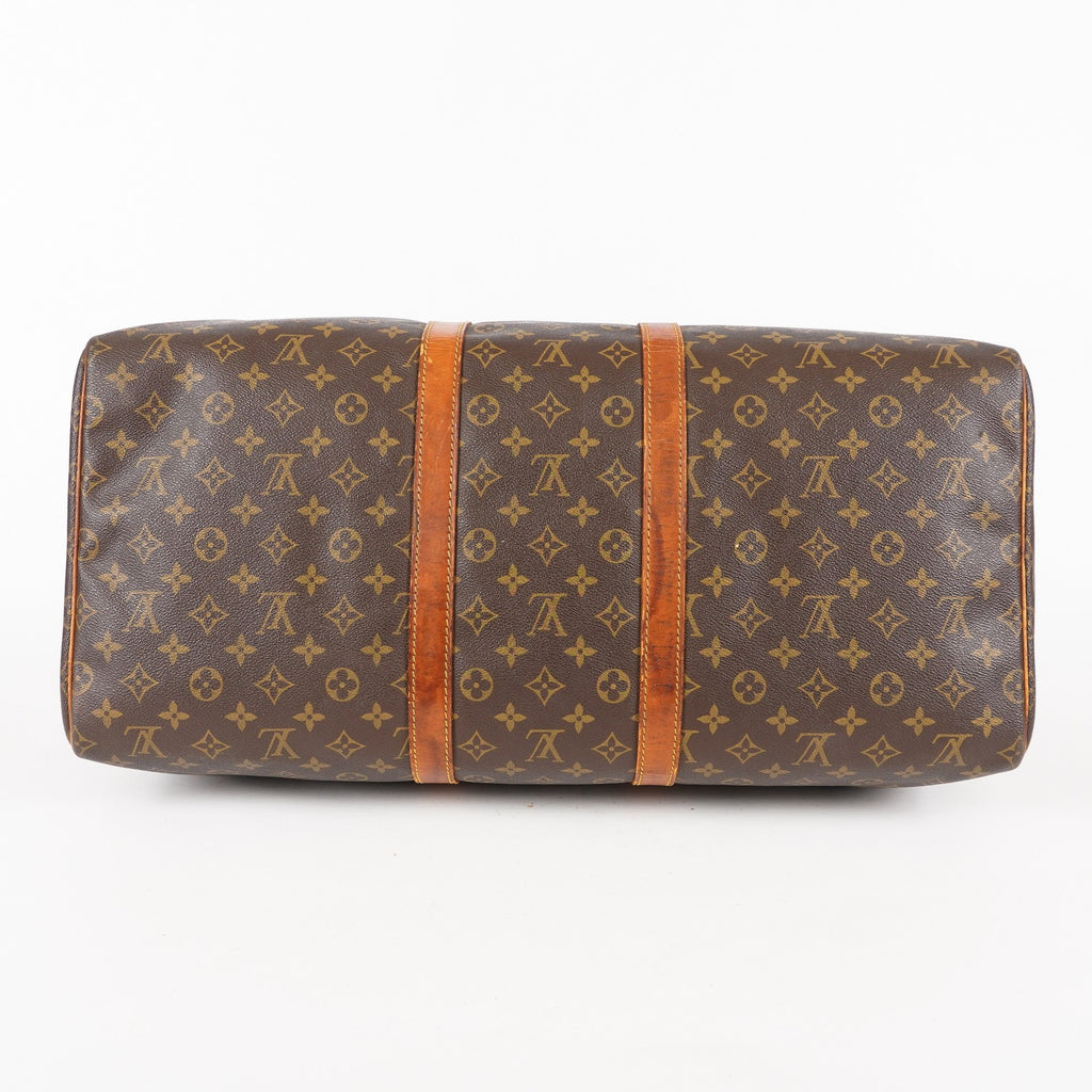 Authentic Louis Vuitton Monogram Keepall 55 Travel Bag M41424 06E193410010