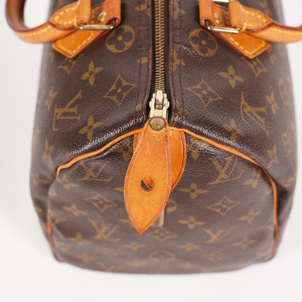 Authentic Louis Vuitton Monogram Speedy 30 Hand bag vintage M41526 06E026930019