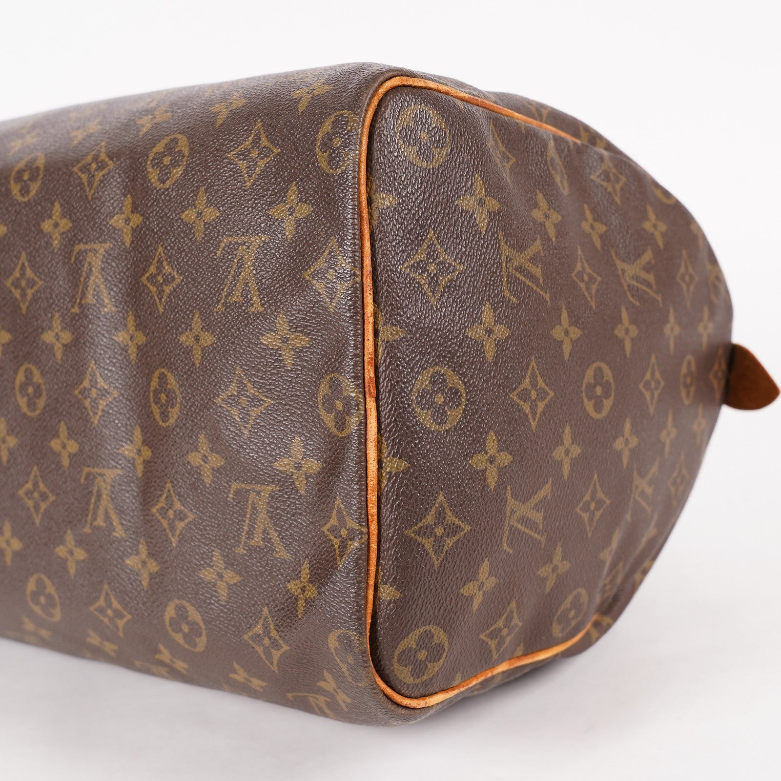 Louis Vuitton Monogram Speedy 40 M41522 Boston Hand Bag Brown Used 07E364180002