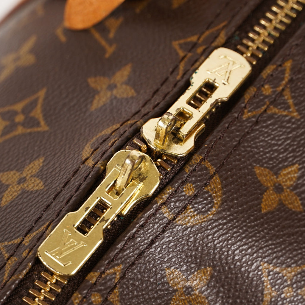 LOUIS VUITTON Keepall 50 Monogram Boston Bag Brown vintage M41426 03T125800006