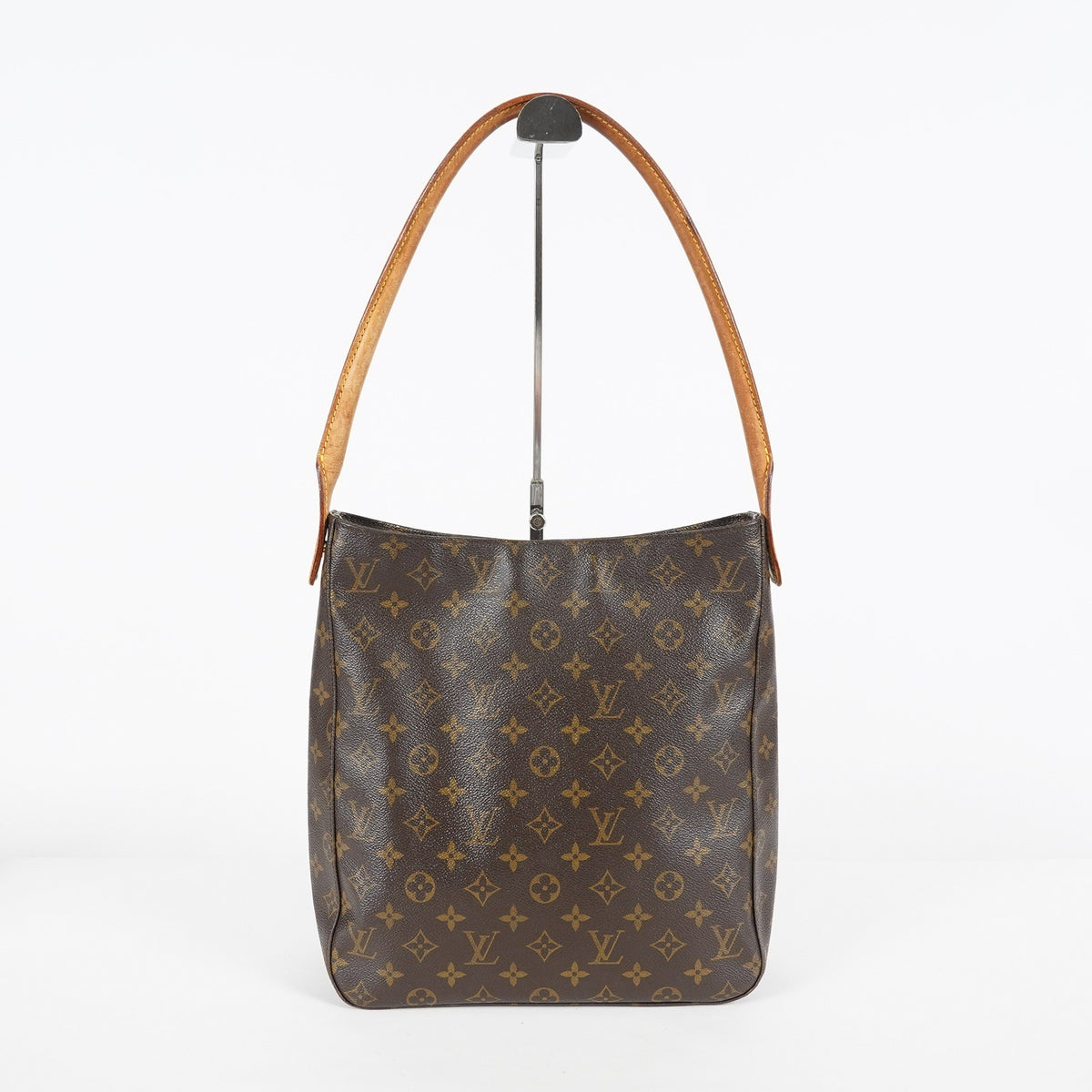 Louis Vuitton Looping GM M51145 Monogram Canvas Shoulder Bag Used 08E103410030